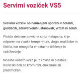 Servirni voziček VS5