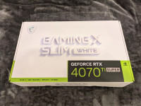 Grafični procesor Gaming RTX 4070 Ti Super 16G Gaming X Slim Weiß (NVI