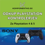 Odkup Playstation 4 in 5 Kontrolerjev | Odkupimo Playstation 4 in 5 Ko