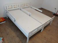 2x otroška postelja IKEA Kritter (70x160cm)