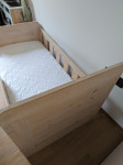 Otroška postelja z novo vzmetnico 140x70 cm
