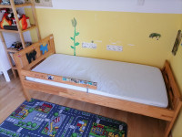 Otroška postelja Ikea 160x70 cm z jogijem
