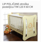 Otroška posteljica 120x60