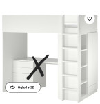 Etažna postelja Ikea