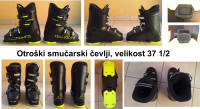 Otroški smučarski čevkji, TecnoPro, št. 37 1/2