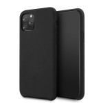 Gumiran zaščitni ovitek (TPU) Vennus Silicone Lite Case Huawei P40 Bla