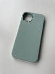 iPhone 13 silikonski etui, pastelno zelen, mint