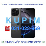 KUPIM Apple iPhone 16 PRO MAX (vsi modeli)