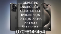 ODKUP APPLE IPHONE 15,15 PLUS,15 PRO,15 PRO MAX