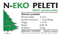 Peleti A1 kvalitete - Slovenski proizvod