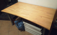 Pisalna miza iz bukovine, dimenzija 140 x 80 cm