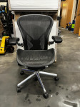 Refurbished Herman Miller Aeron Full Option Aluminium