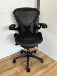 Refurbished Herman Miller Aeron Graphite Full Option Posturefit