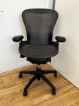 Refurbished Herman Miller Aeron Tuxedo Pellicle Netweave