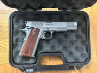 AIRSOFT PIŠTOLA COLT TRZAJNA 1911 Rail Gun Stainless CO2