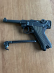 Pištola airsoft plinska PISTOL P08 Parabellum