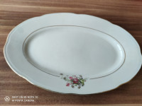 Pladenj porcelan vintage 2x