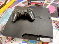 Playstation3 Slim 320GB, kontroler, 6 iger