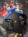 Playstation 4 1TB pro + 2 kontrolerja in 10+ top iger