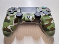 PS4 kontroler Army look - DualShock 4, originalen, brezhiben