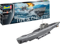 Maketa podmornica German Submarine Type IX C/40 (U190) 1/144 1:144