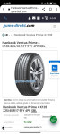 Pnevmatike Hankook 225/45/17 poletna Količina: 4