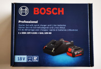 Bosch polnilec z baterijo