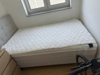 Boxspring slovenska postelja vrhunska, sirina 120cm, nova 2100€