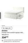 IKEA - brimnes Zakonska postelja