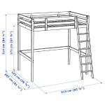 Prodam IKEA  etažno ogrodje postelje 140x200