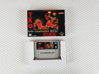 TKO Super Chamionship Boxing SNES Super Nintendo #2
