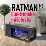 RATMAN M8 - elektronska mišelovka za miši in podgane - REŠITEV TAKOJ!