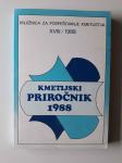 KMETIJSKI PRIROČNIK 1988