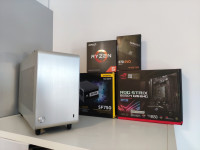 ITX Gaming PC Dan Case A4, R5 5600, B550-I, SF750, GTX1660S, 2xSSD