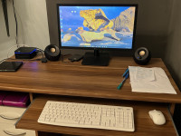 Blackview mini pc, LG22 monitor, Logitech, Creative ugodno