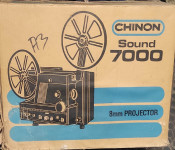 Chinon Sound 7000 8mm projektor 1977/78