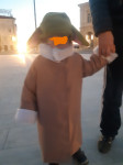 otroski kostum Baby Yoda 3-4leta