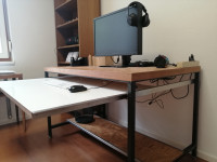 Računalniška miza - custom made, velika