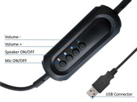 Ewent EW3568 USB Headset USB slušalke z mikrofonom