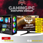 Gaming PC RTX 3070 | ASUS TUF Gaming VG27AQ1A, 27