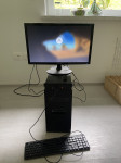 Namizni računalnik + lcd monitor + tipkovnica + miška