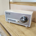 NOVO - Victrola BLUETOOTH radio - ( Budilka - Alarm ) - USB polnilec