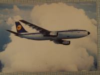 Razglednica AIRBUS 300 -  LUFTHANSA