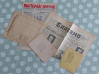 STAR ČASOPIS,PARTIZANSKI DNEVNIK,1945,1947,3 GLASILA NOB,WW2,PARTIZANI