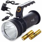 Alu akumulatorska LED ročna svetilka CREE XP-E 300m