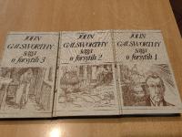 Saga o Forsytih 1,2,3 / John Galsworthy (9,99€ vse 3)