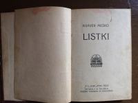 Listki / Ksaver Meško, 1924
