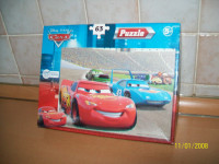 Puzzle (sestavljanka) za manjše otroke CARS (6 škatel v kompletu)