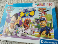 Sestavljenka-puzzle PAW PATROL, 180 kom, za 7+