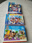 Sestavljenke-puzzle PAW PATROL, 3 kom, za 5+